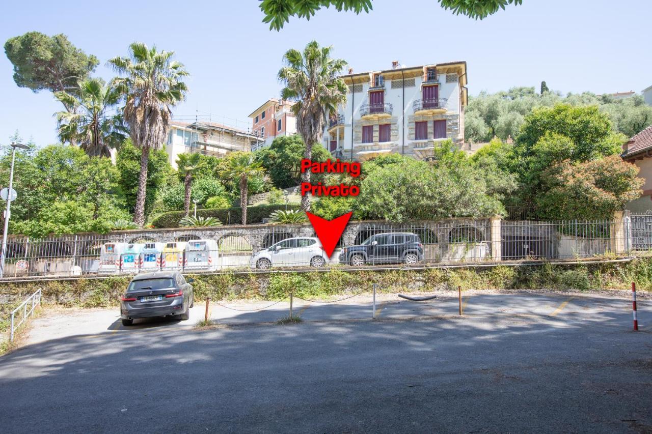 Rapallo Comodo Appartamento Signorile A Due Passi Dal Mare Con Posto Auto Exteriör bild